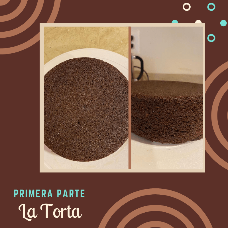 Resultado de la elaboración de la torta de chocolate